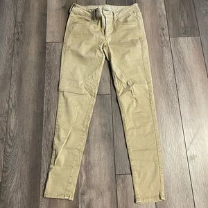 Khaki Jeggings